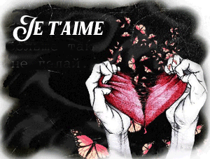 gif animé je t'aime coeur brisé